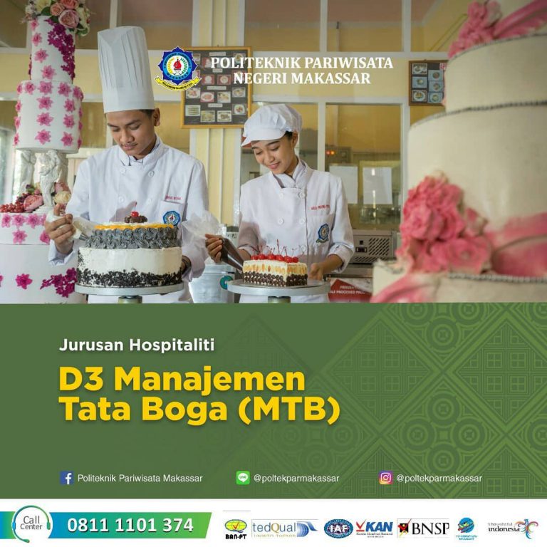 SBMPTN Program Studi D3 Manajemen Tata Boga